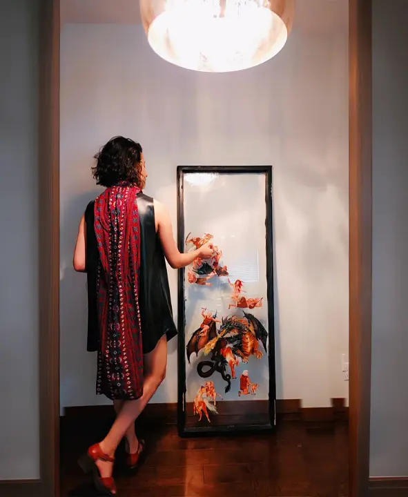 Nooshin Studio About Art - Artist Painting