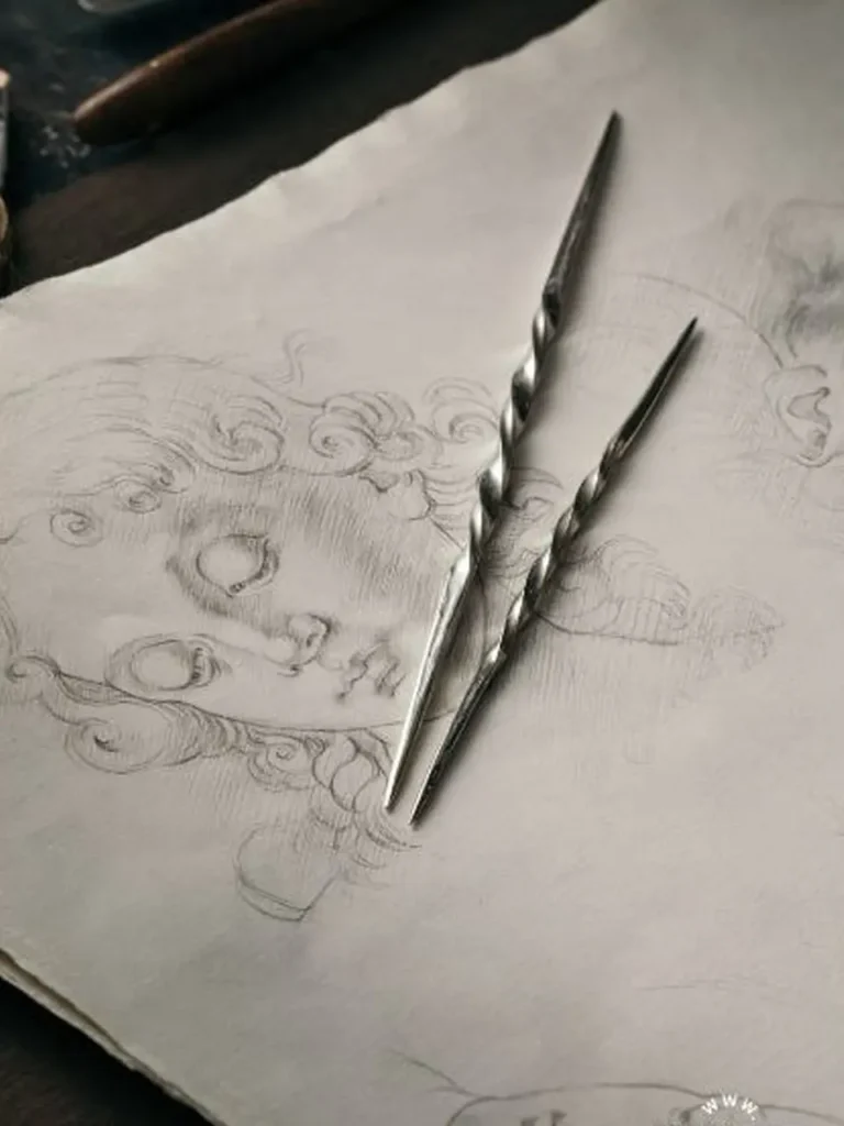 Nooshin Studio Style Silver Pen
